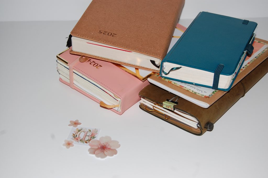 mes carnets de bord, journaling