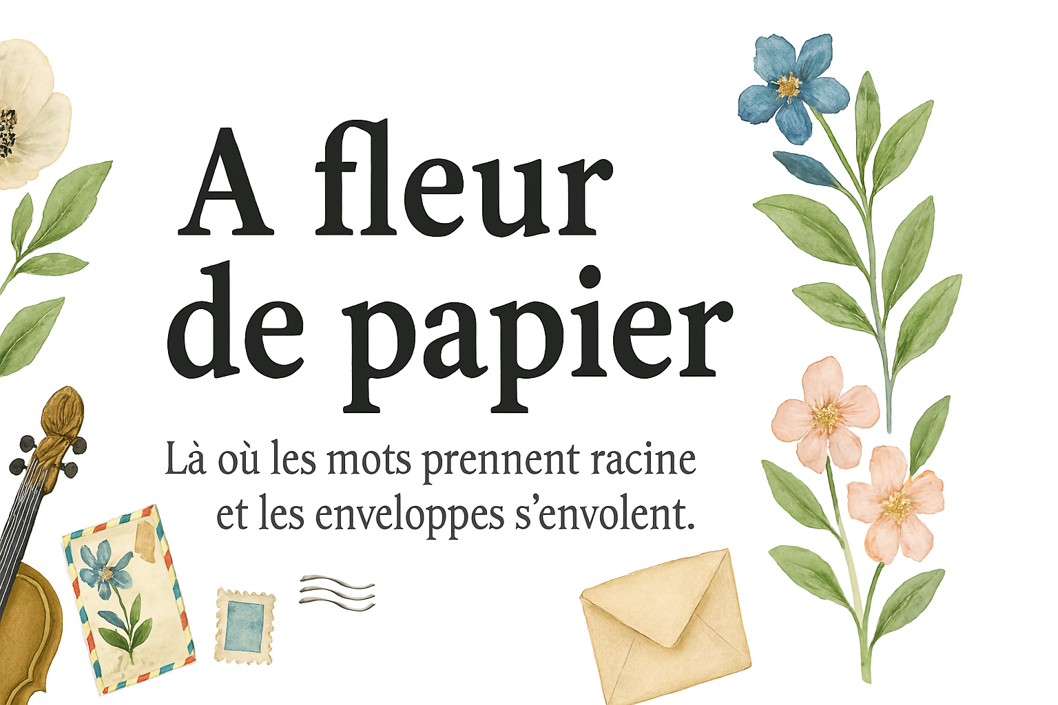 A FLEUR DE PAPIER