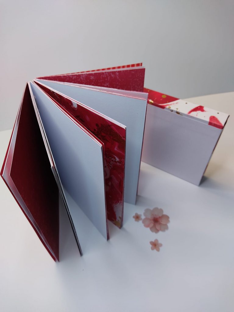 Carnet relié et son étui de protection